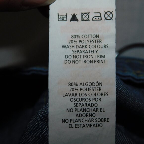 Primark Denim Co Womens 16 Medium Wash Flared Leg Blue Jeans - Picture 5 of 13